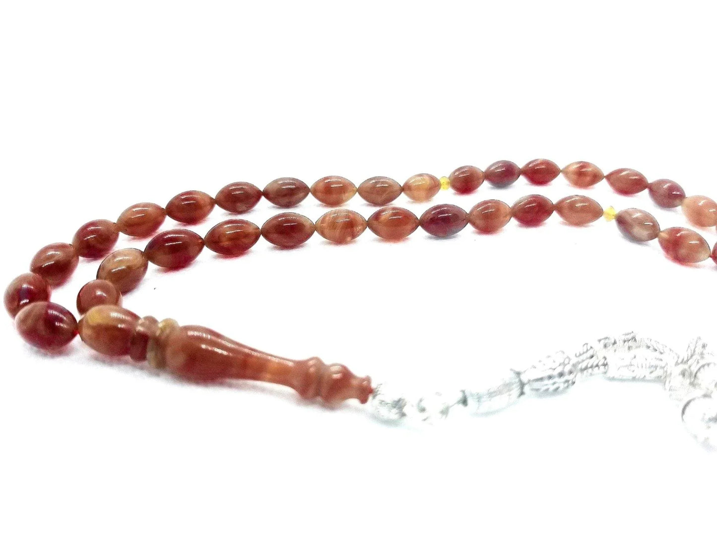 Amber Prayer Beads Kehribar Tesbih