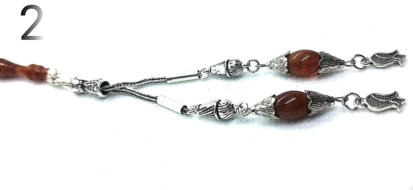 Amber Prayer Beads Kehribar Tesbih