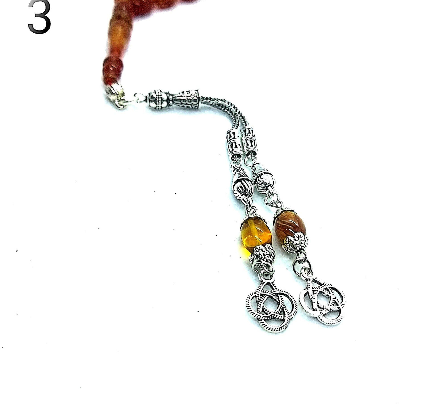 Amber Prayer Beads Kehribar Tesbih