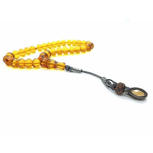 Amber Prayer Beads Kehribar Tesbih