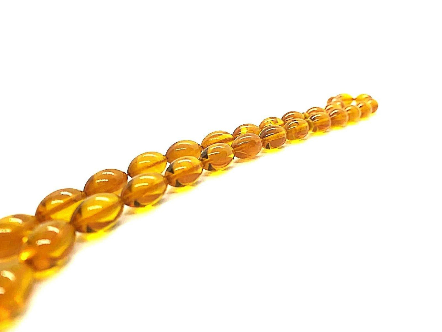 Amber Splash Prayer Beads