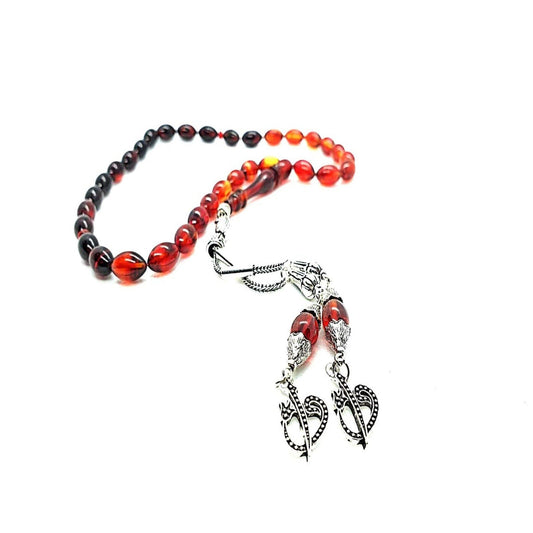 Amber Prayer Beads Kehribar Tesbih