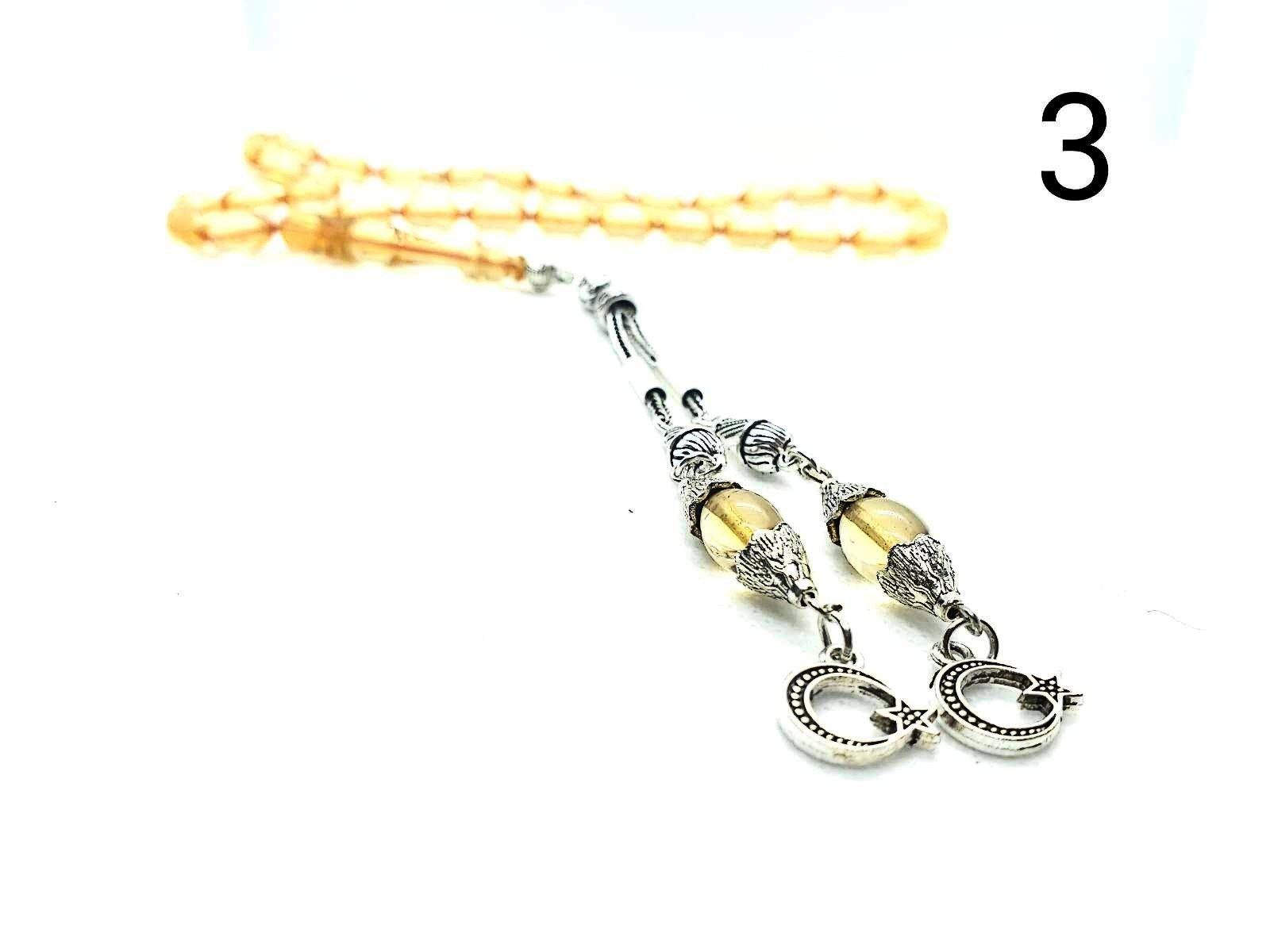 Amber Prayer Beads Kehribar Tesbih