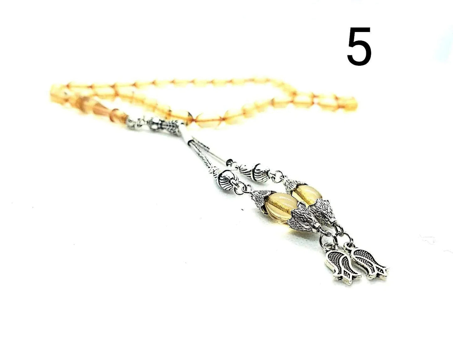 Amber Prayer Beads Kehribar Tesbih