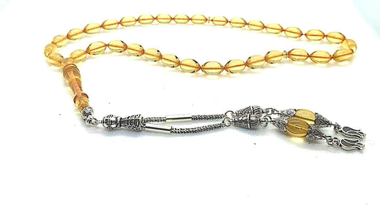 Amber Prayer Beads Kehribar Tesbih
