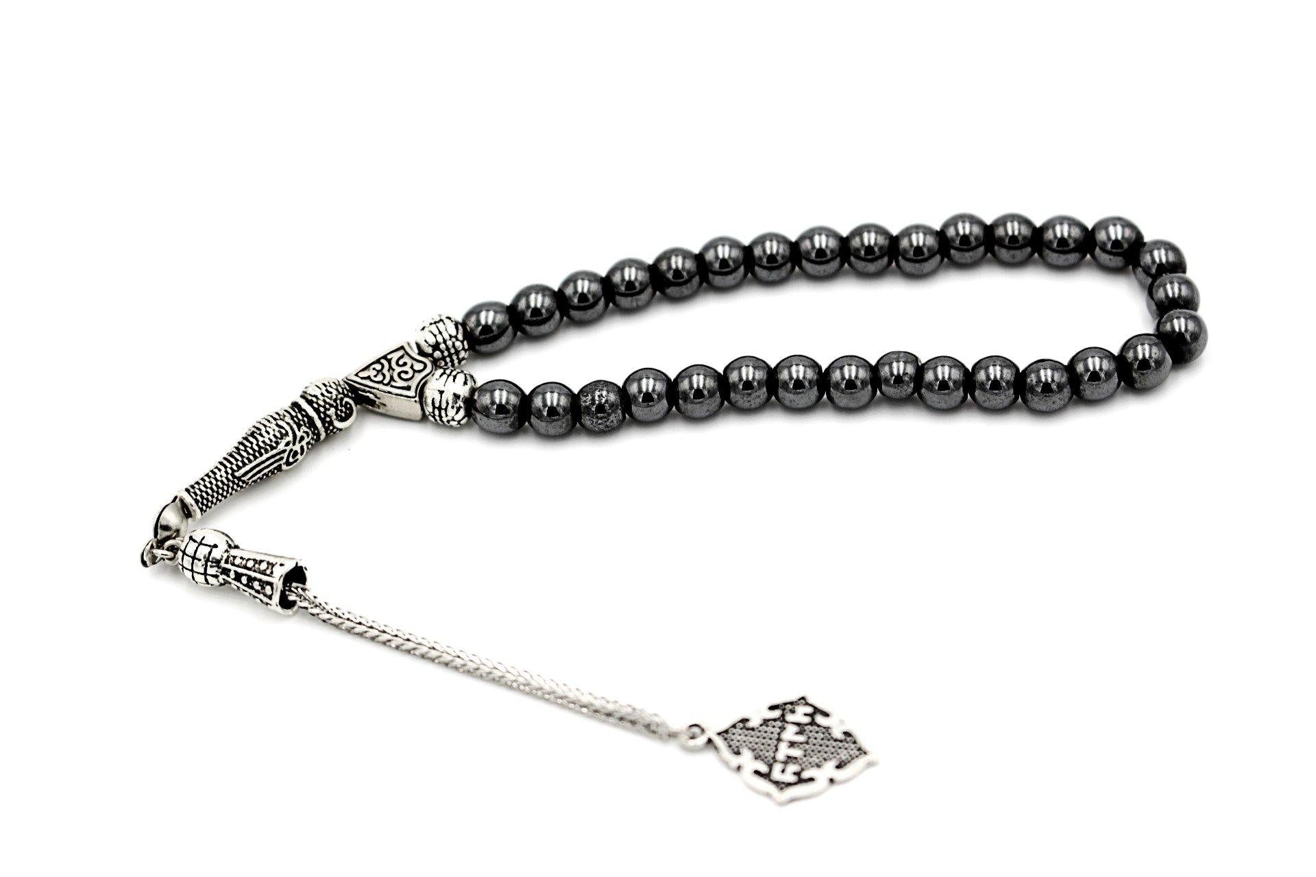 hematite prayer beads jewellery islamic