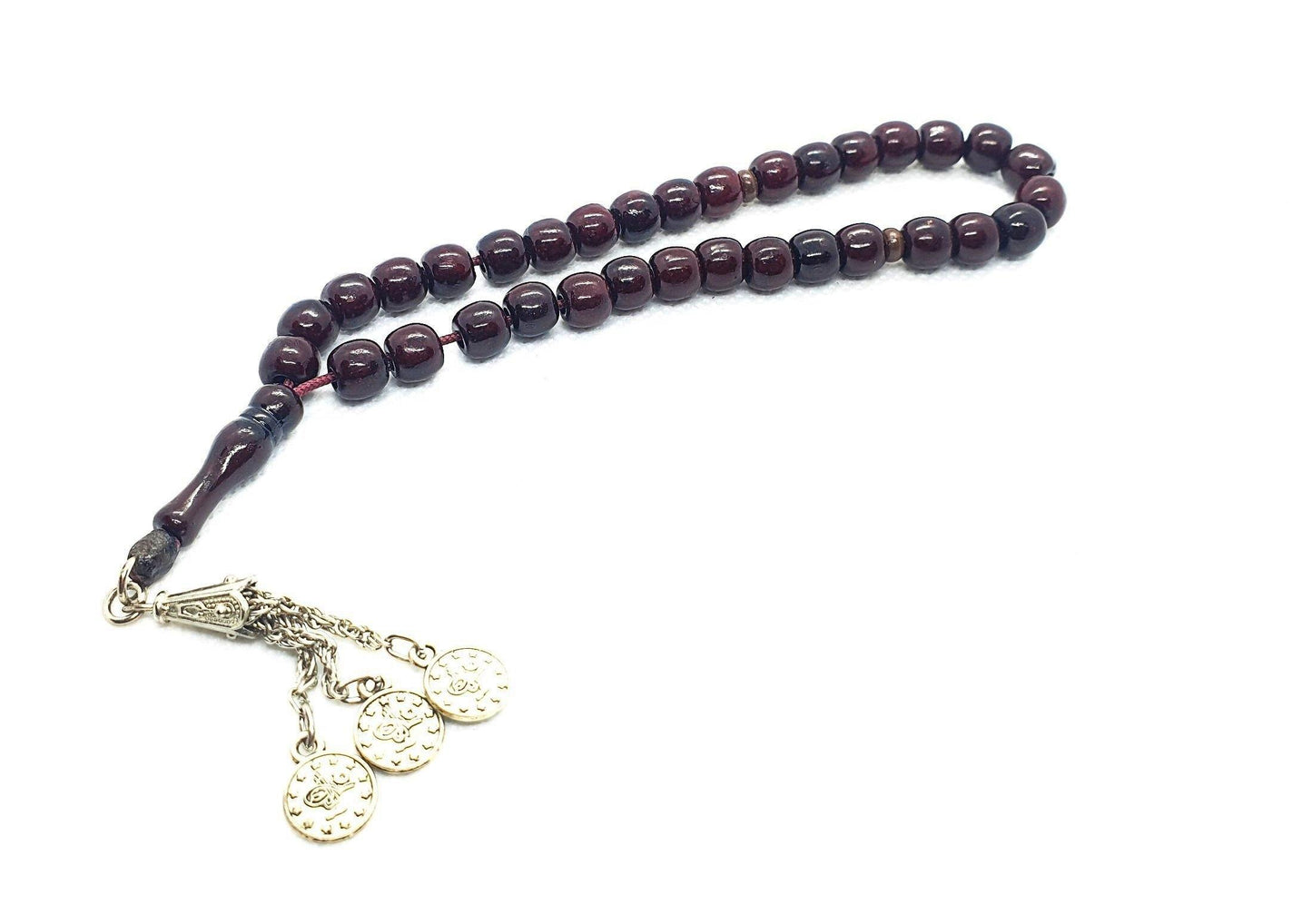 Aged Master Craft Wooden Prayer Beads