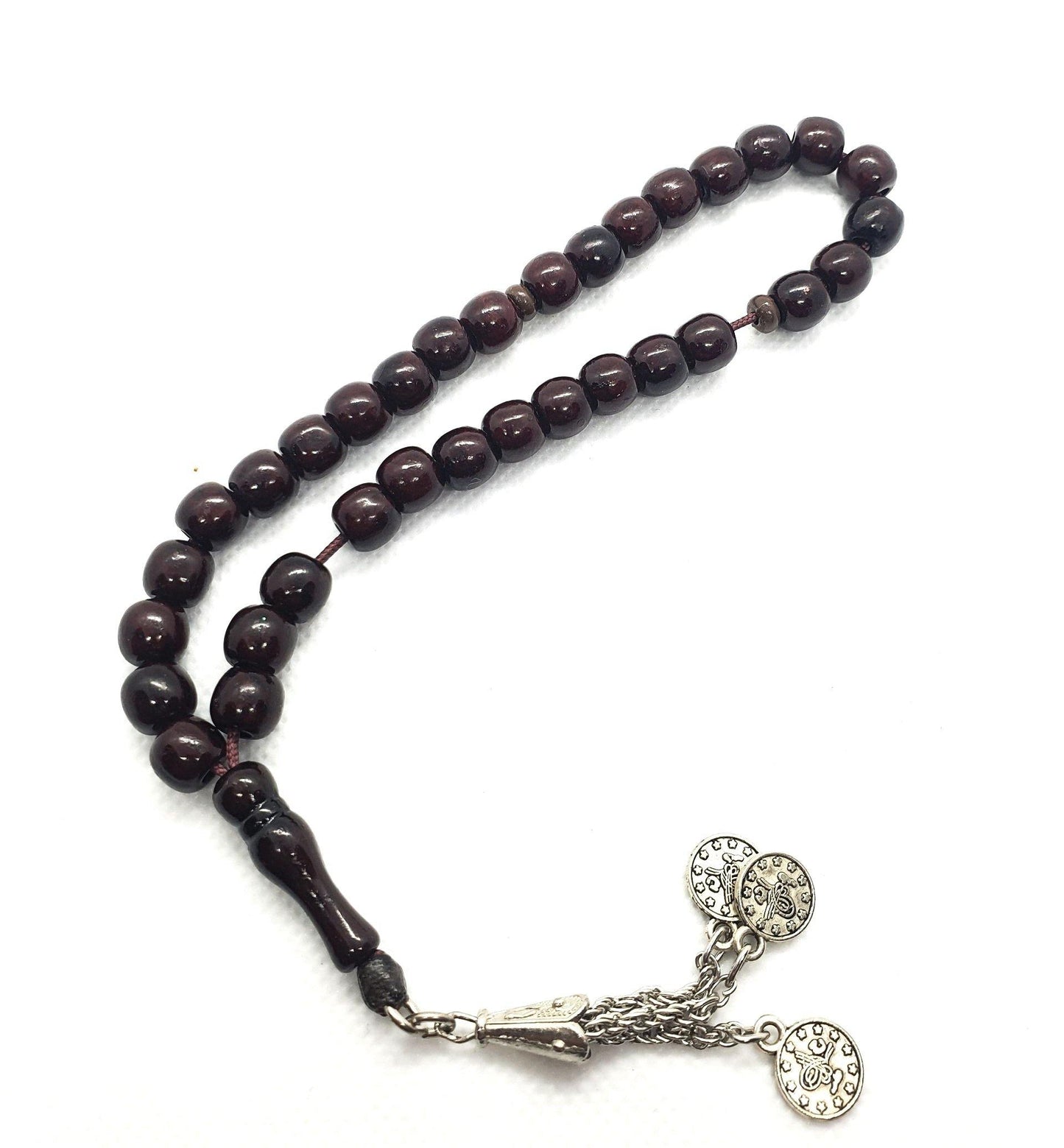 Aged Master Craft Wooden Prayer Beads