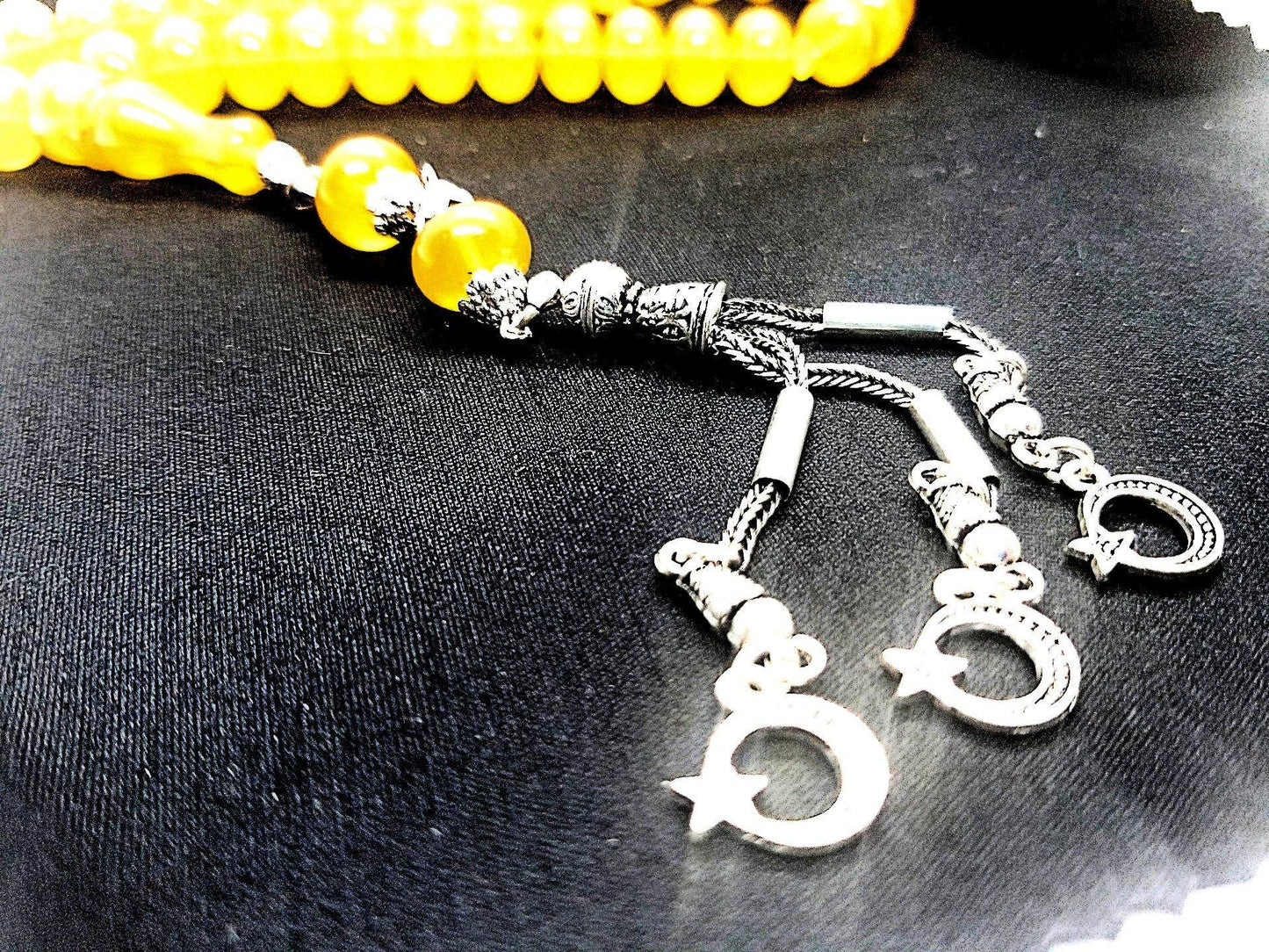 Amber Prayer Beads Kehribar Tesbih