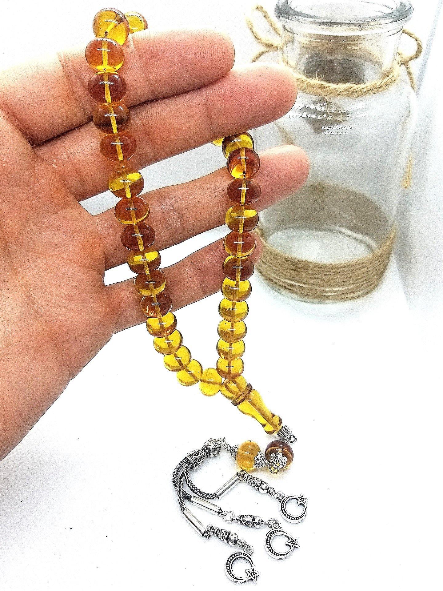 Amber Prayer Beads Kehribar Tesbih