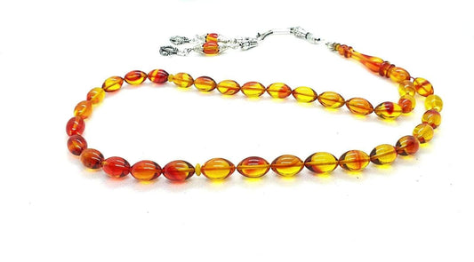 Amber Prayer Beads Kehribar Tesbih