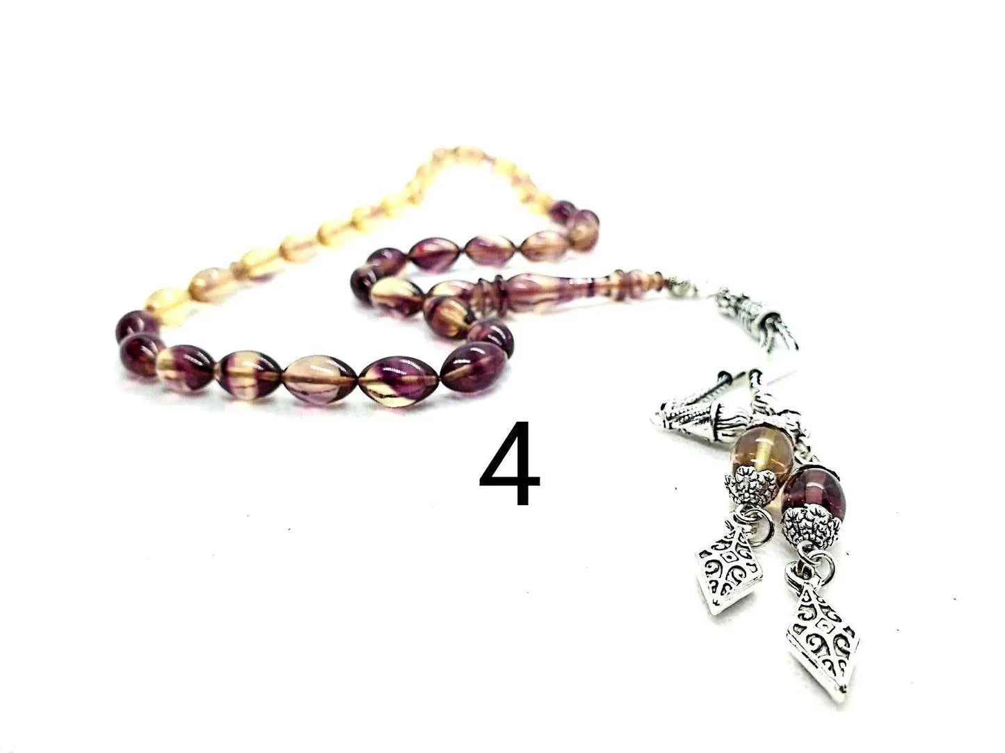 Amber Prayer Beads Kehribar Tesbih