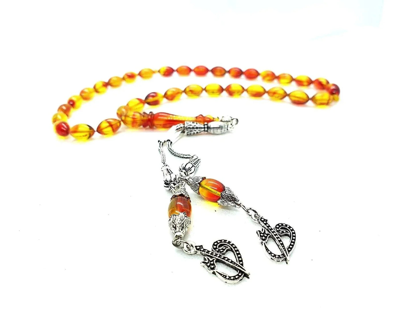 Amber Prayer Beads Kehribar Tesbih