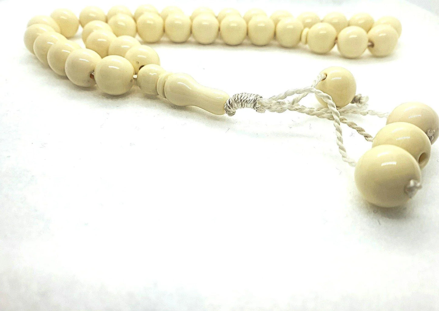 Large Camel Bone Prayer Bead, Tesbih, Misbaha UK935 - Luxury R Visible