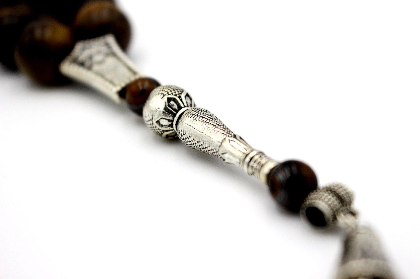 prayer beads tiger eye