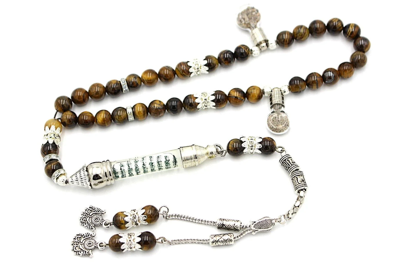tiger eye gemstones jewellery silver tesbih luxury iran