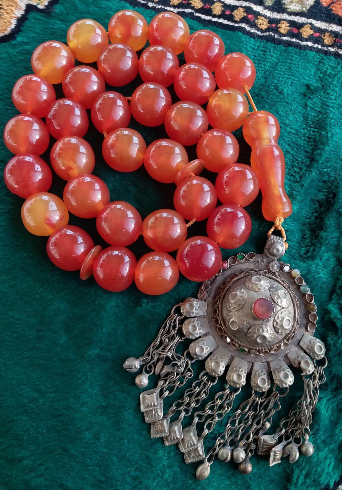 Vintage 20yrs Ottoman Collectible Faturan Prayer Bead, Tasbih