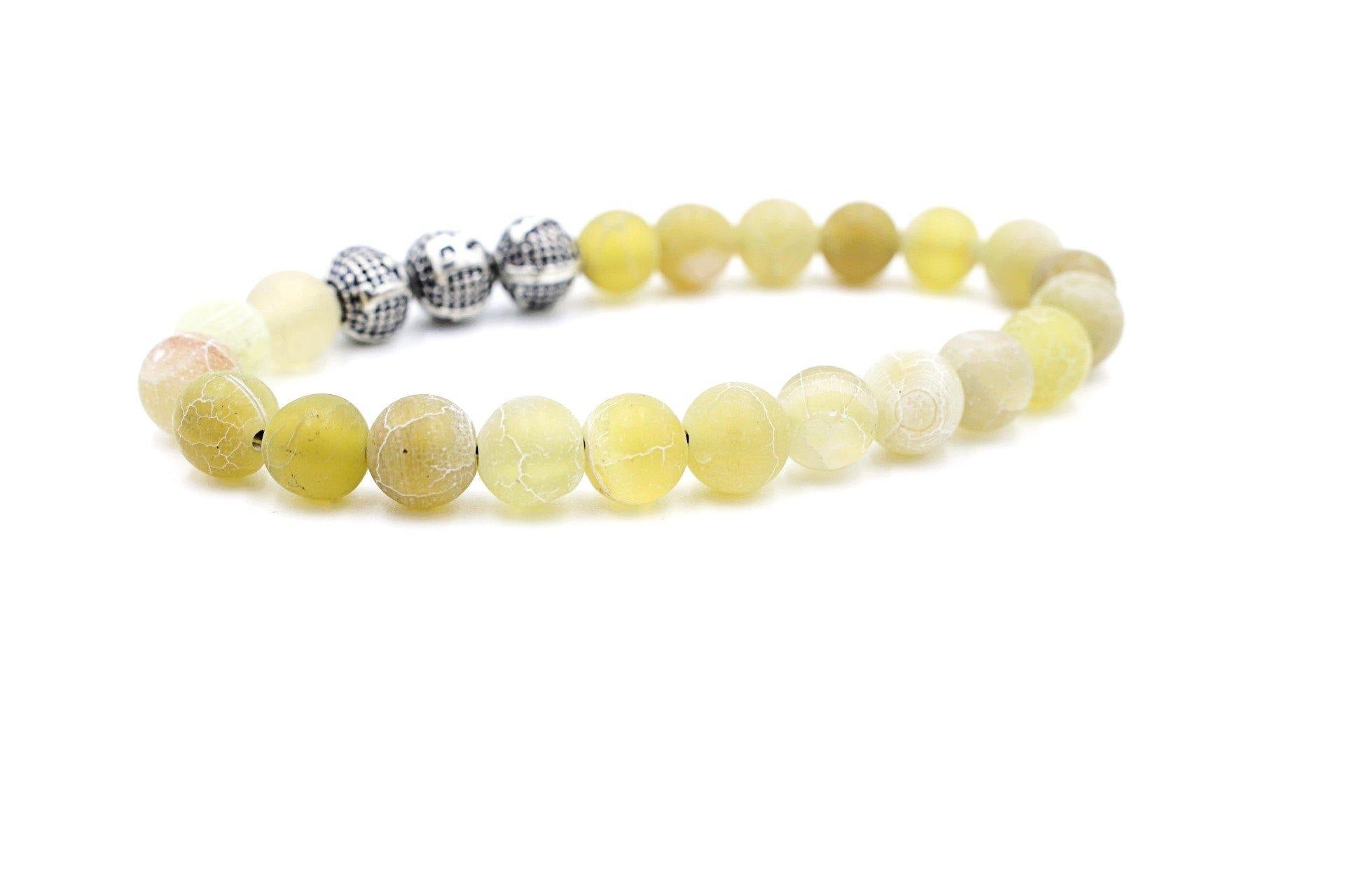 Agate  gemstones bracelets FOR SALE
