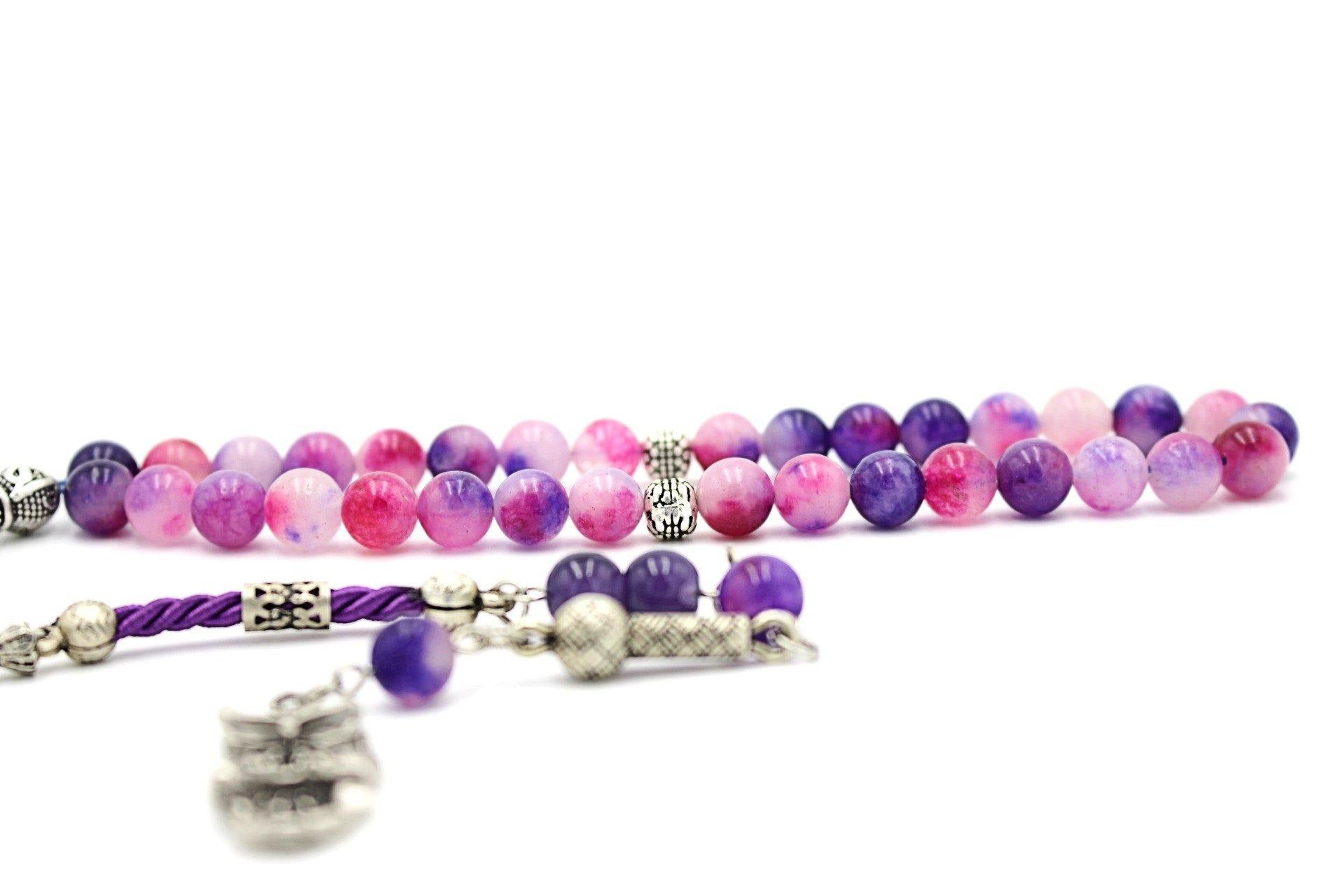 prayer beads gemstones Amethyst luxury tesbih tasbeeh