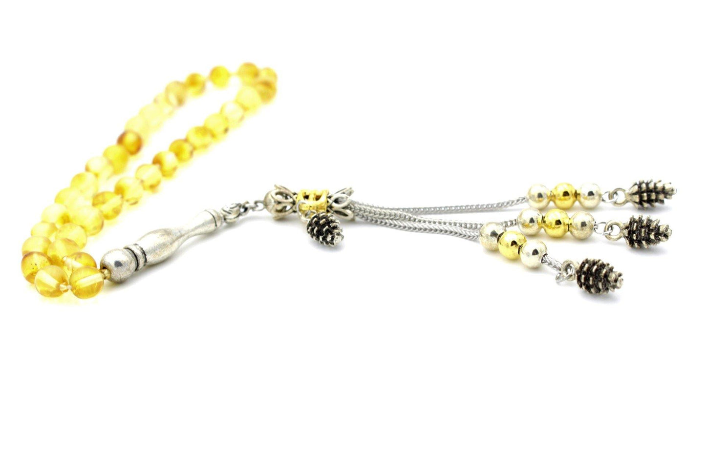 Baltic Amber Gemstone Meditation Beads