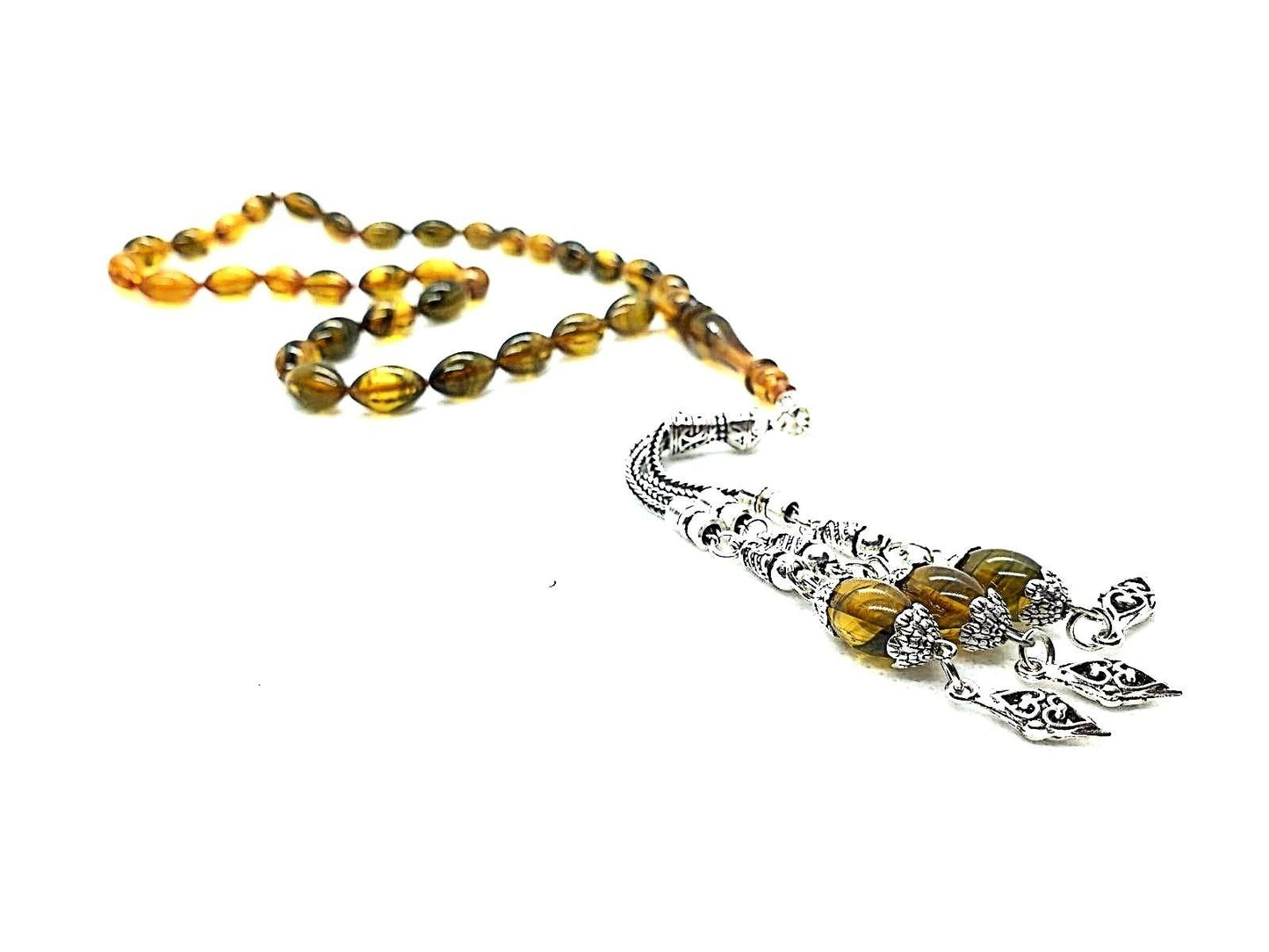 Amber Prayer Beads Kehribar Tesbih