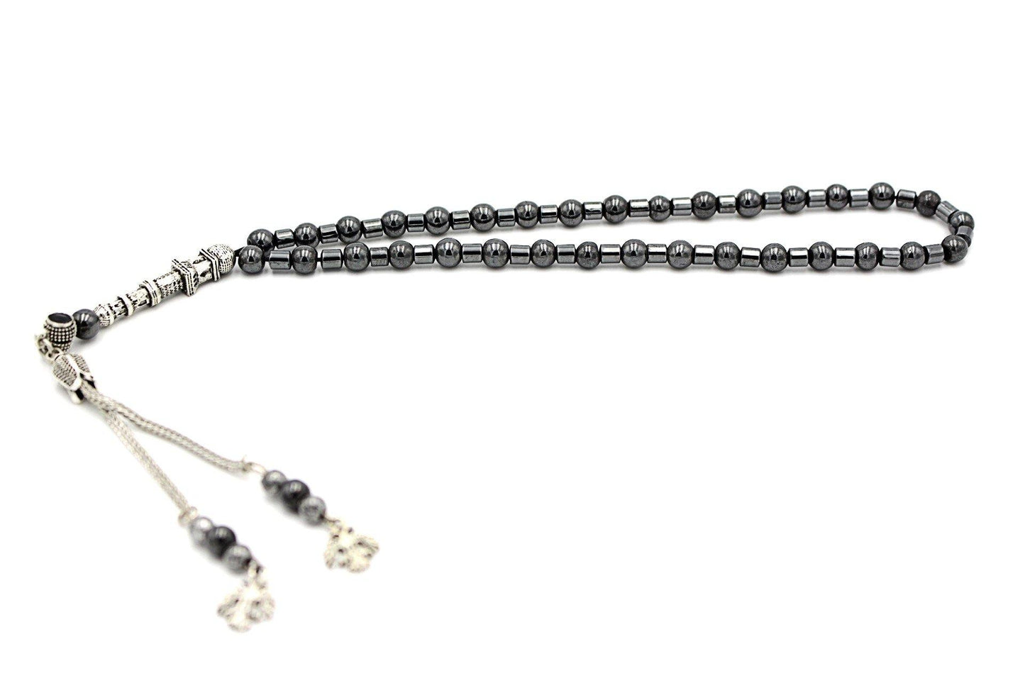 hematite silver jewellery prayer