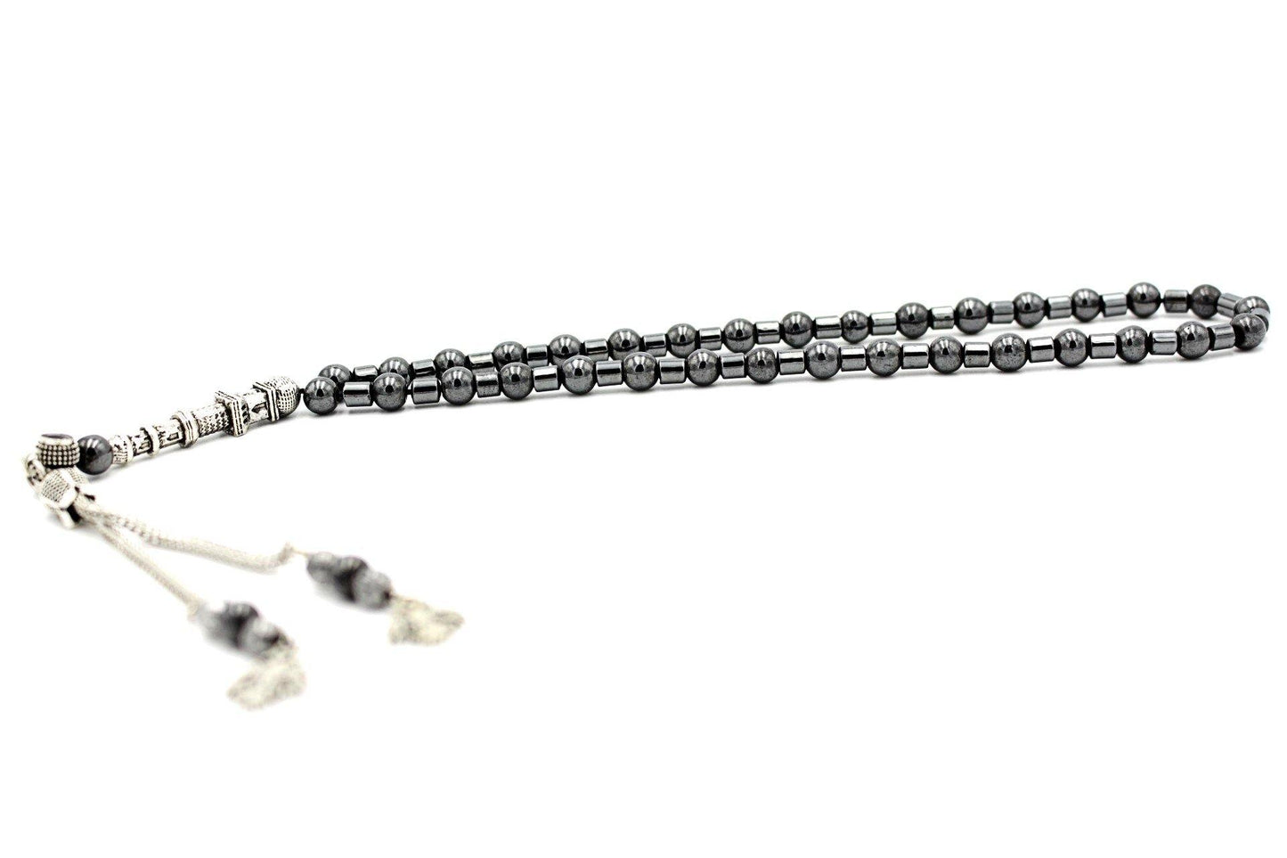 hematite silver jewellery prayer