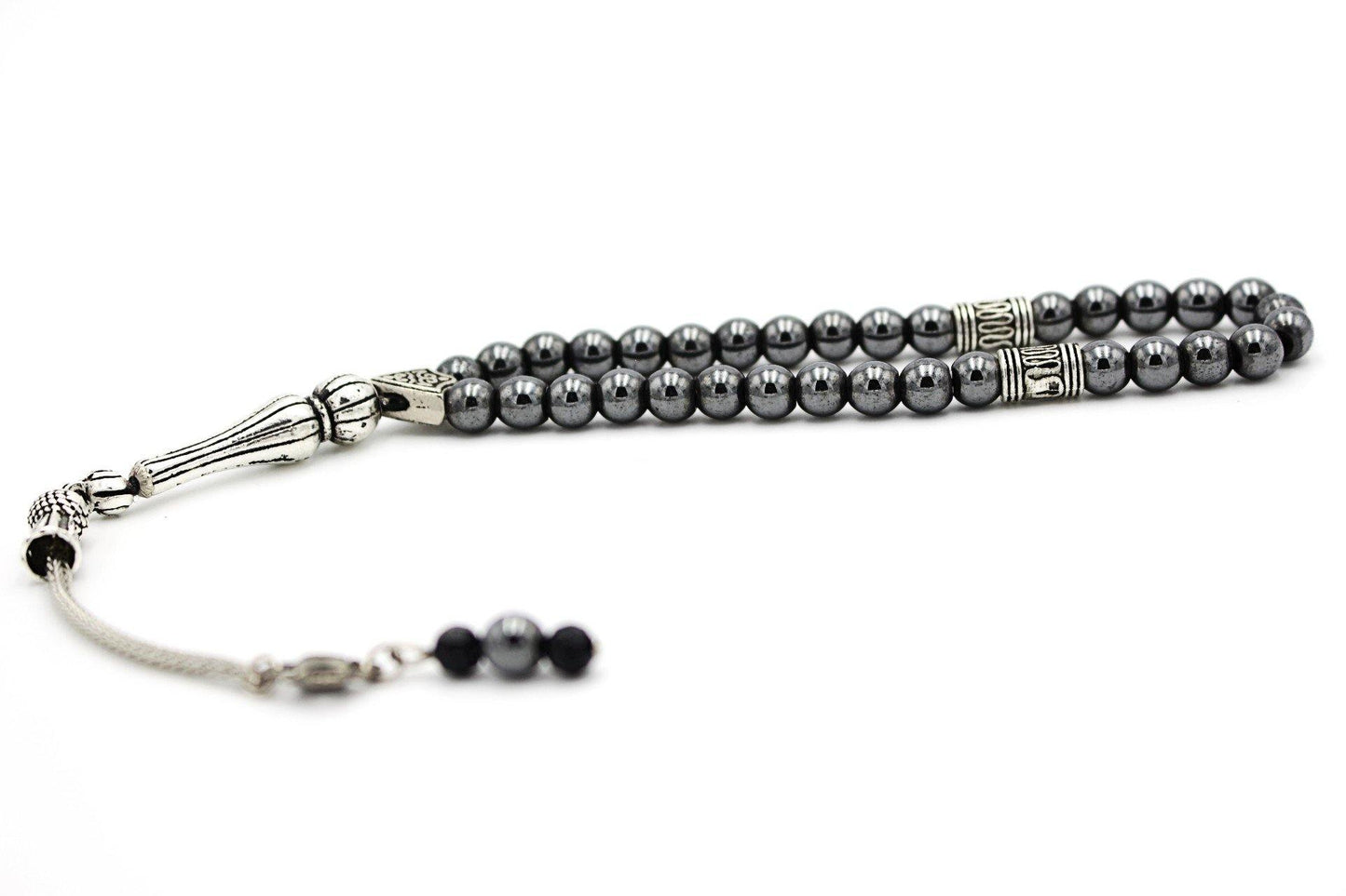 By LRV Hematite Gemstone Prayer & Meditation Beads