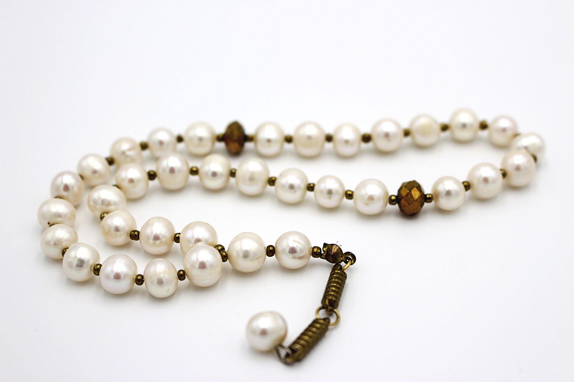 pearl gemstones prayer beads