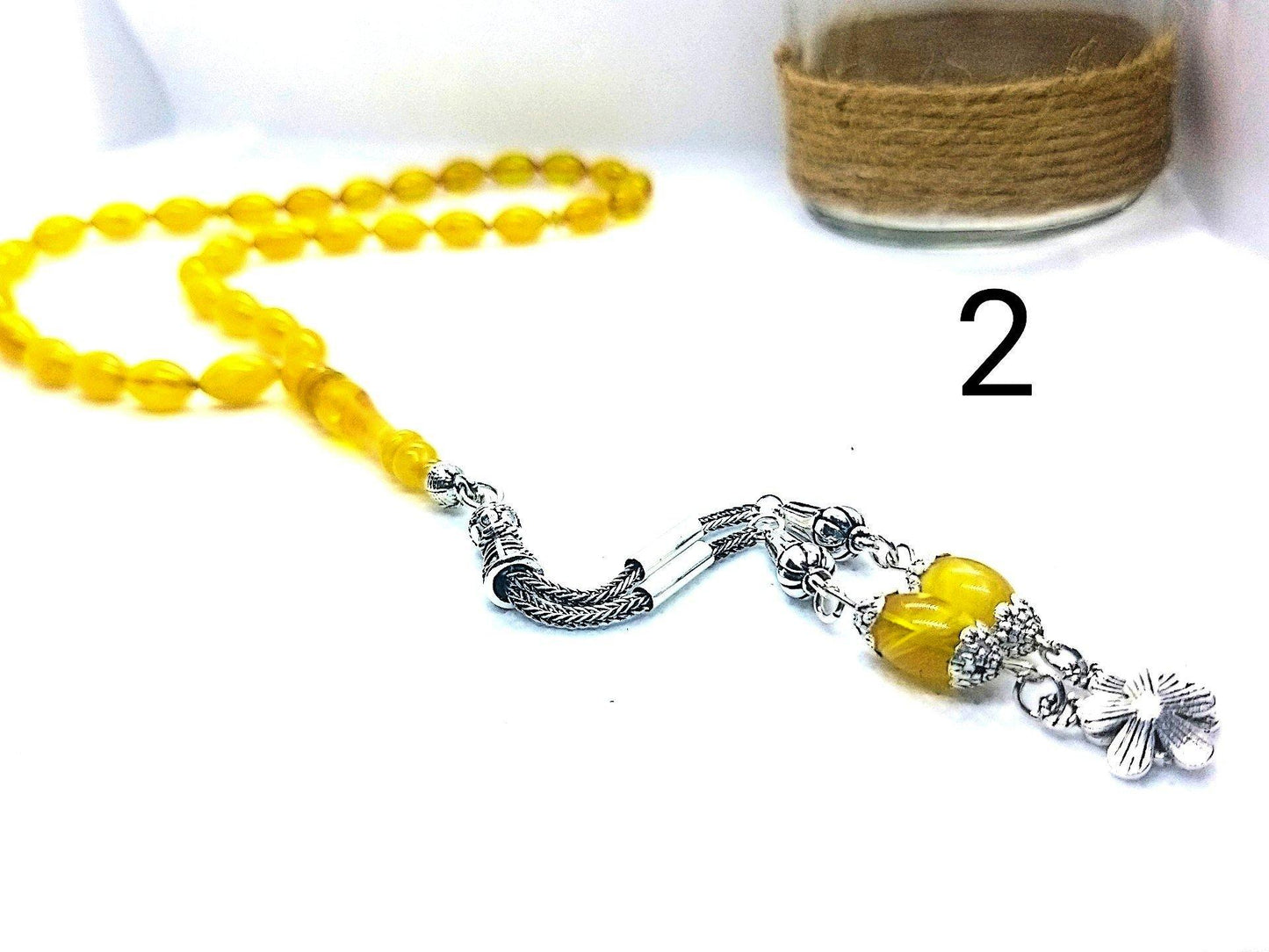 Amber Prayer Beads Kehribar Tesbih