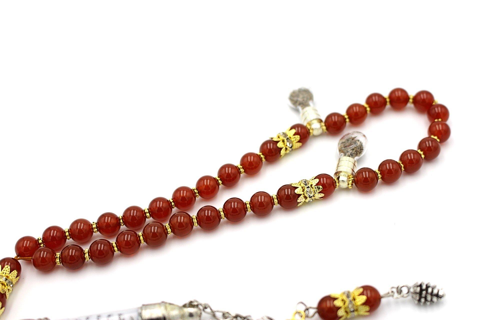 prayer beads gemstones silver jewellery luxury tesbih