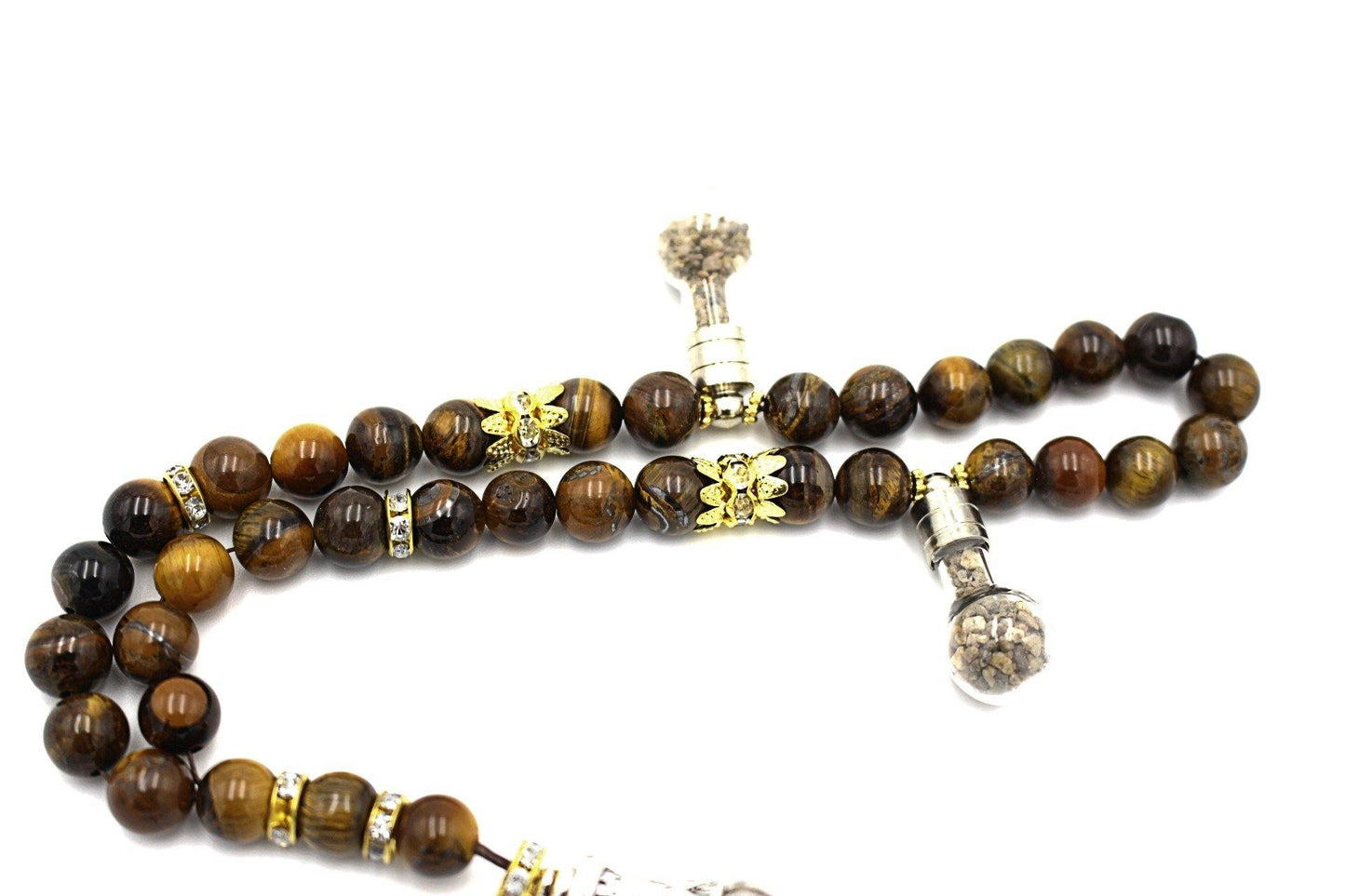 tiger eye gemstones jewellery silver tesbih luxury iran