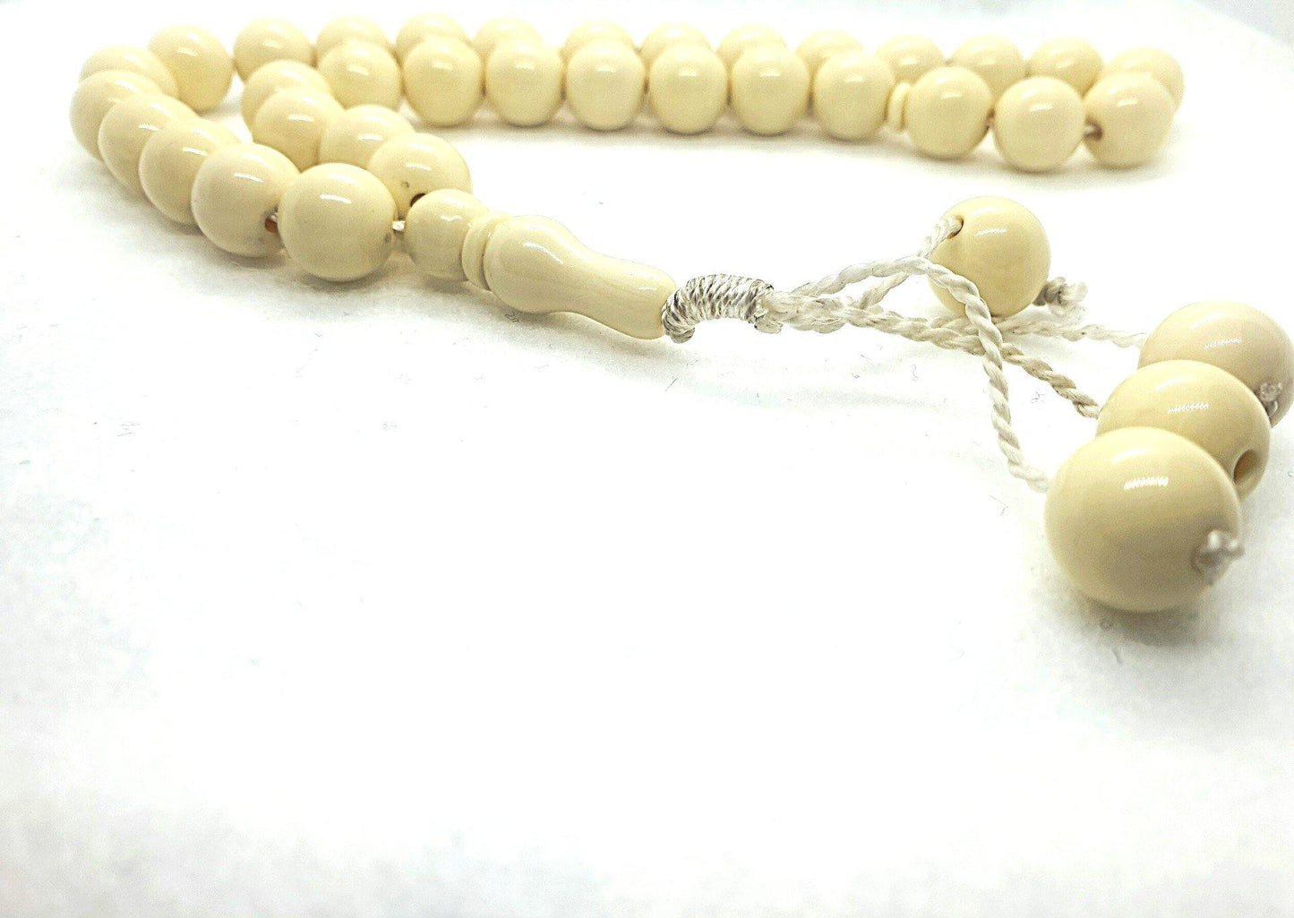 Large Camel Bone Prayer Bead, Tesbih, Misbaha UK935 - Luxury R Visible