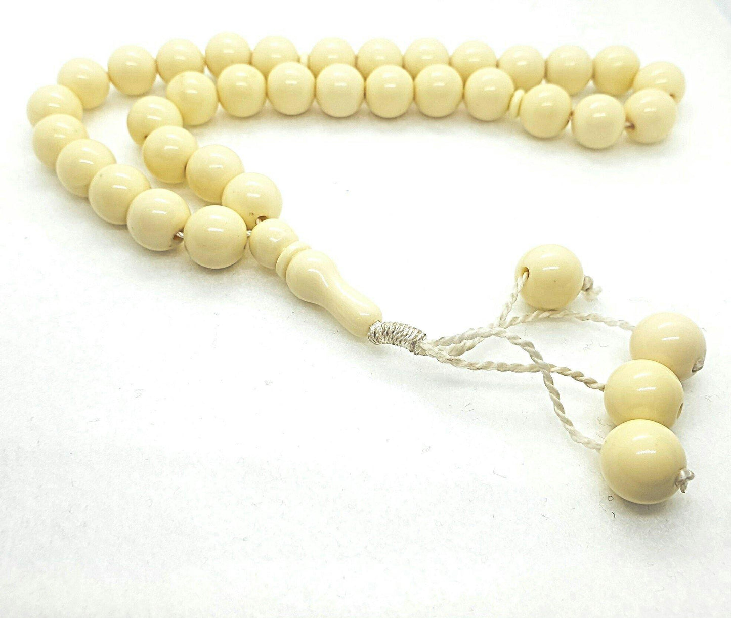 Large Camel Bone Prayer Bead, Tesbih, Misbaha UK935 - Luxury R Visible