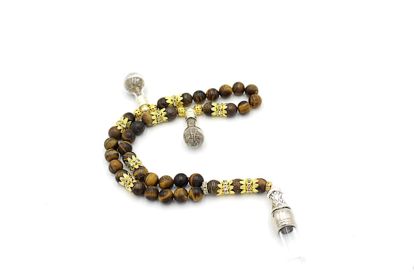 tiger eye gemstones jewellery silver tesbih luxury iran